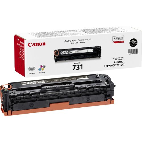 Canon LBP7100CN/7110CW MF8230CN Toner Preto 731BK  1.400 paginas , Canon , CAN6272B002 , 4960999904788